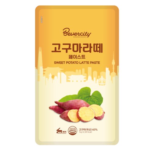 커피포유세미  고구마라떼 페이스트 1kg세미/베버시티세미기업