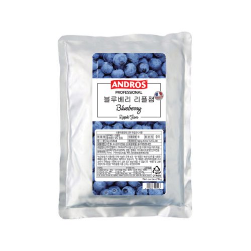 커피포유앤드로스 블루베리 리플잼 1kg앤드로스Beijing Andros Fruit Co.,Ltd